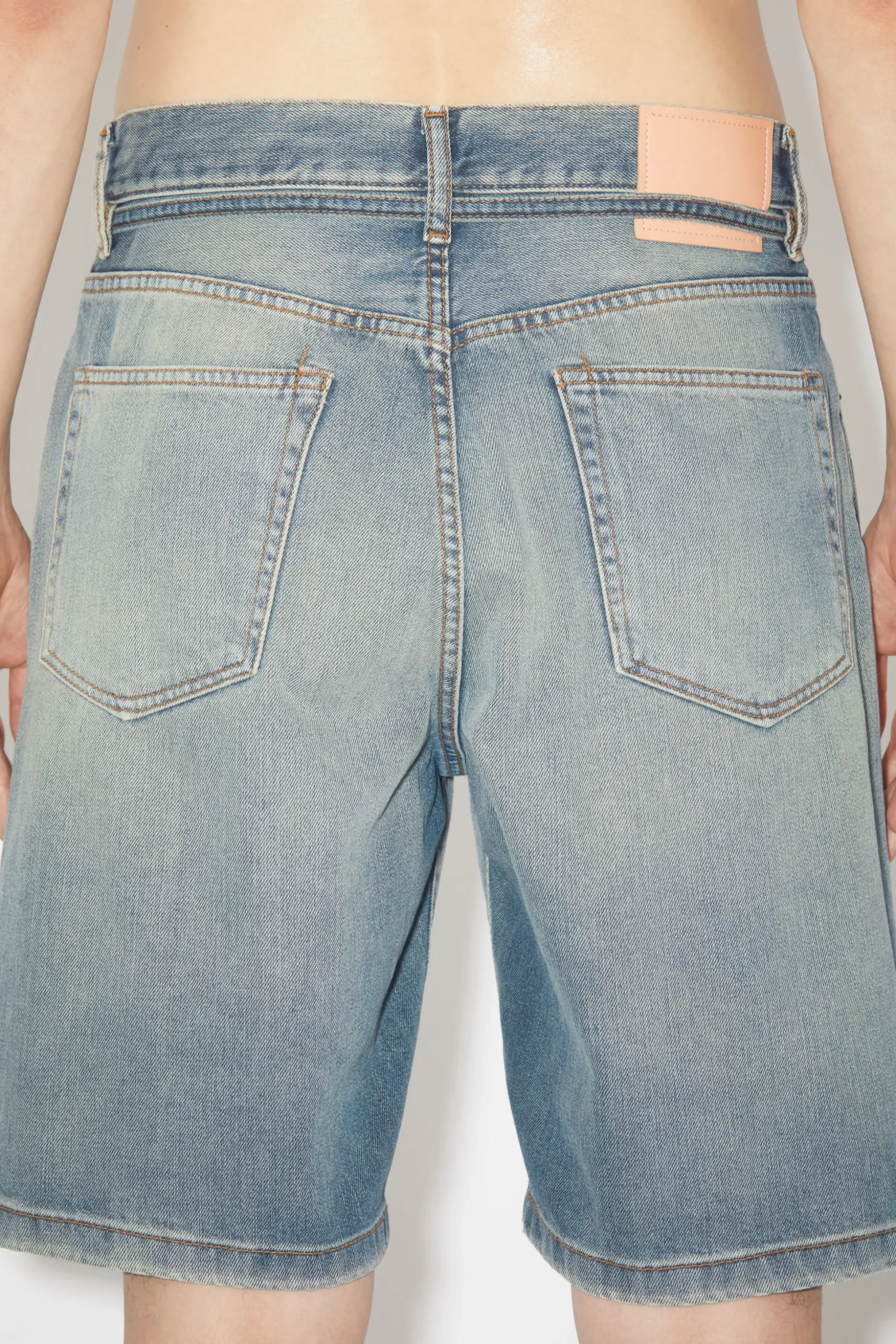 Denim-Shorts Mit Lockerer Passform