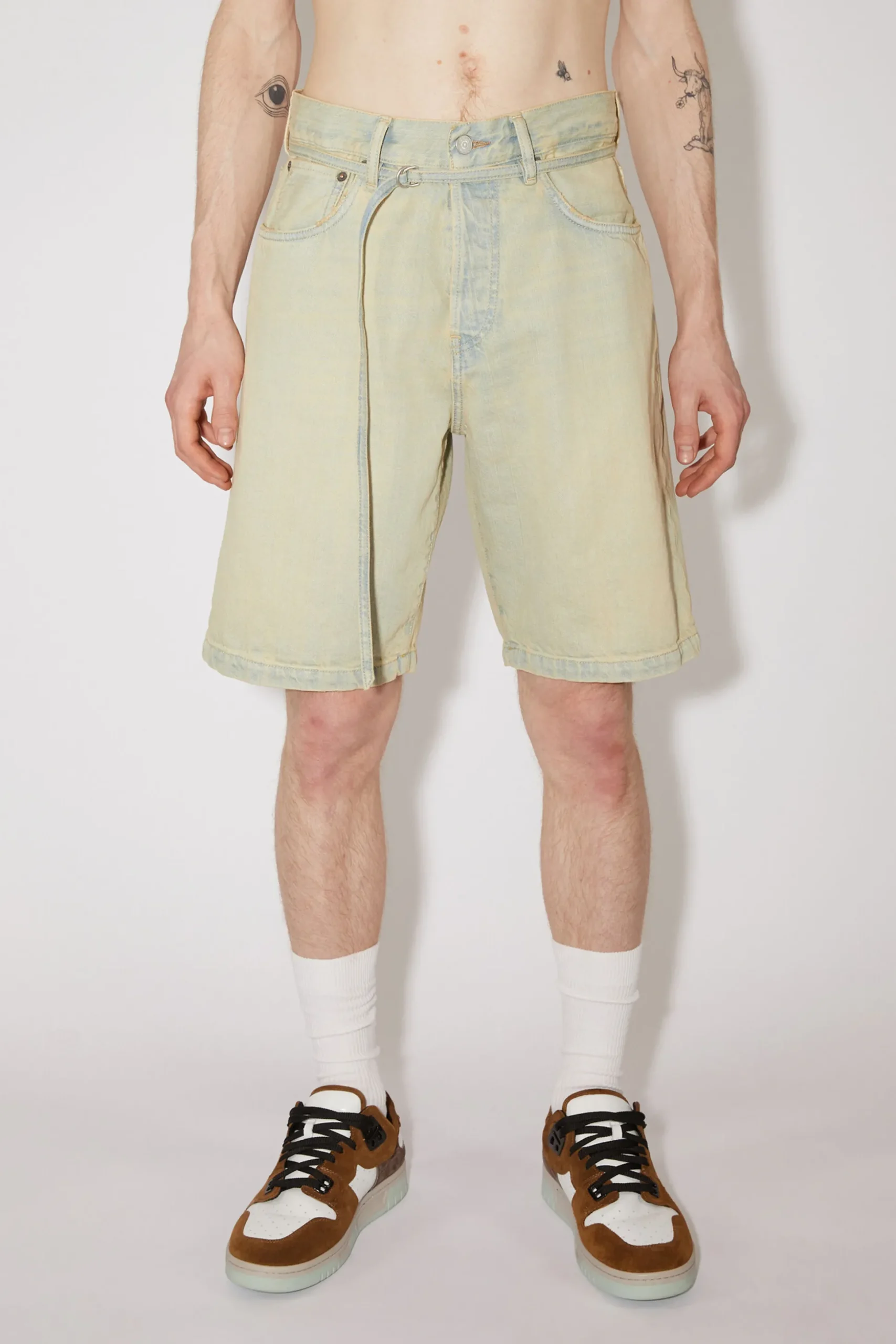 Denim-Shorts Mit Lockerer Passform
