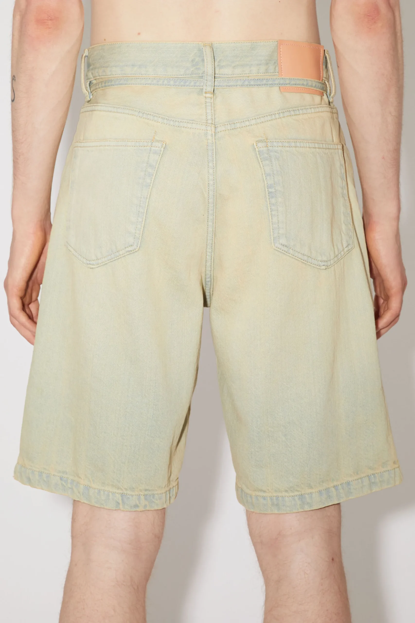 Denim-Shorts Mit Lockerer Passform