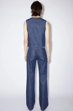 Denim-Weste