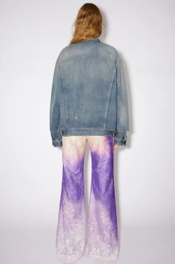 Destroyed-Denimjacke In Lockerer Passform – Detroit