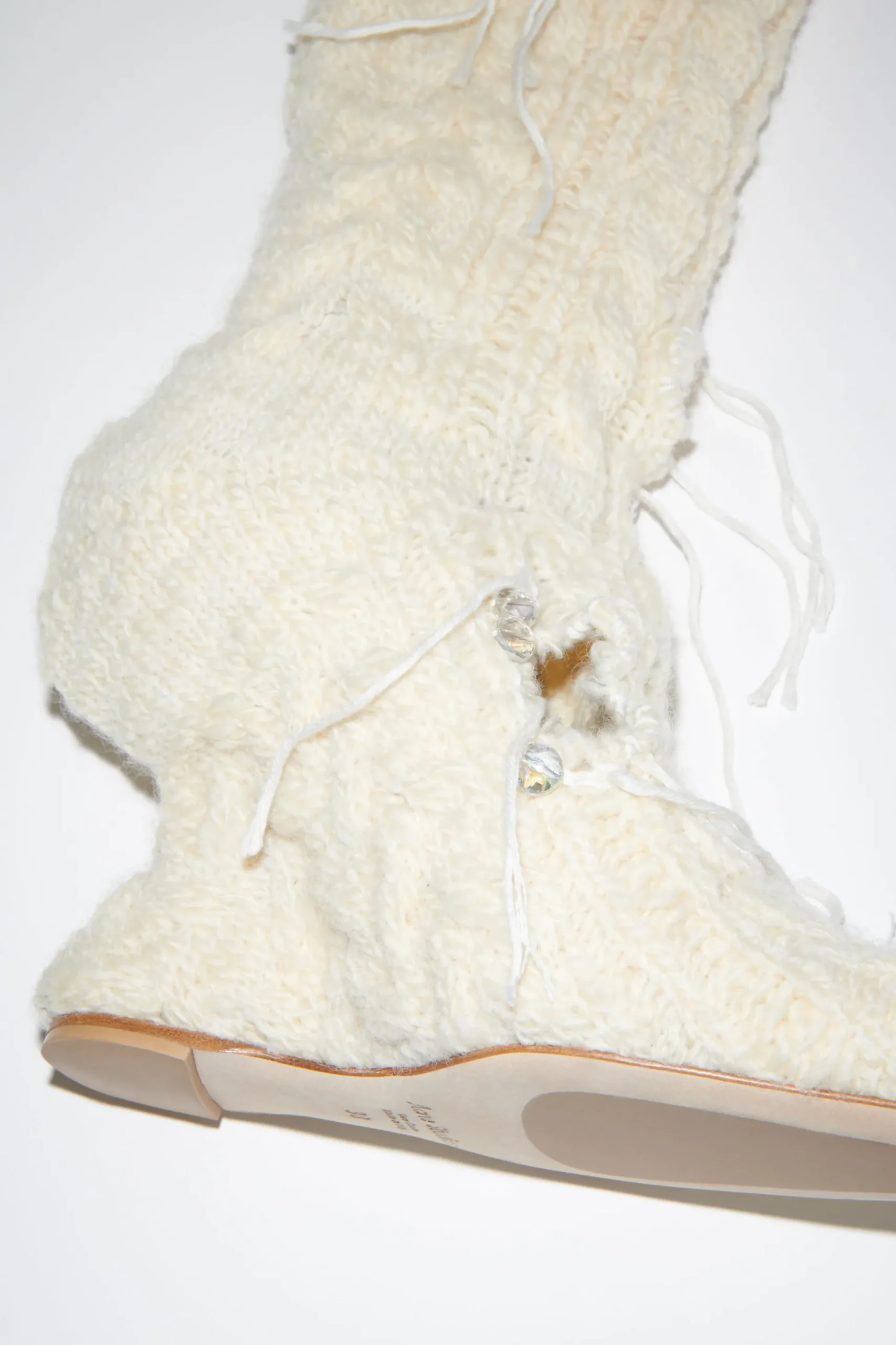 Distressed Sock Boots