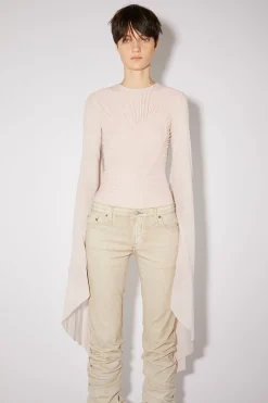 Drapierte Bluse Mit Herz