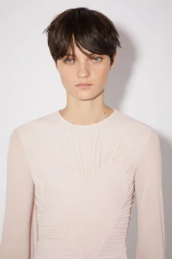 Drapierte Bluse Mit Herz