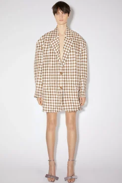 Einreihige Jacke