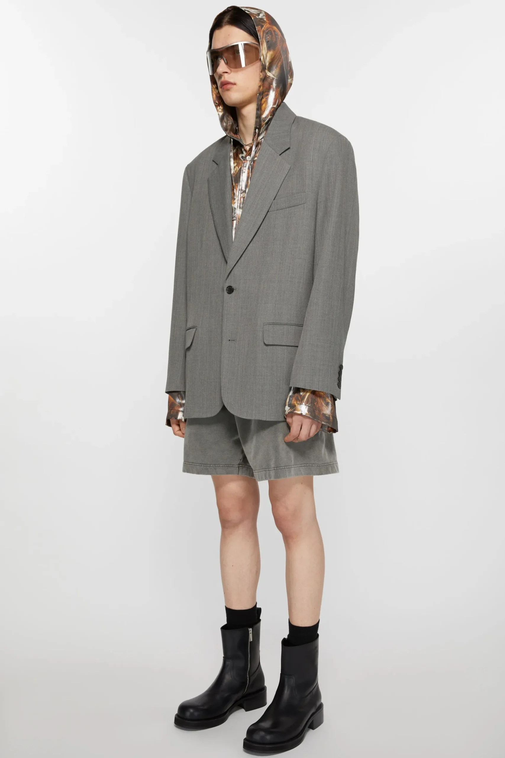 Einreihige Jacke