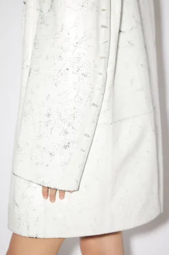 Einreihige Lederjacke