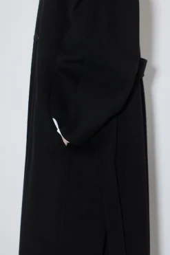 Einreihiger Mantel Mit Gürtel
