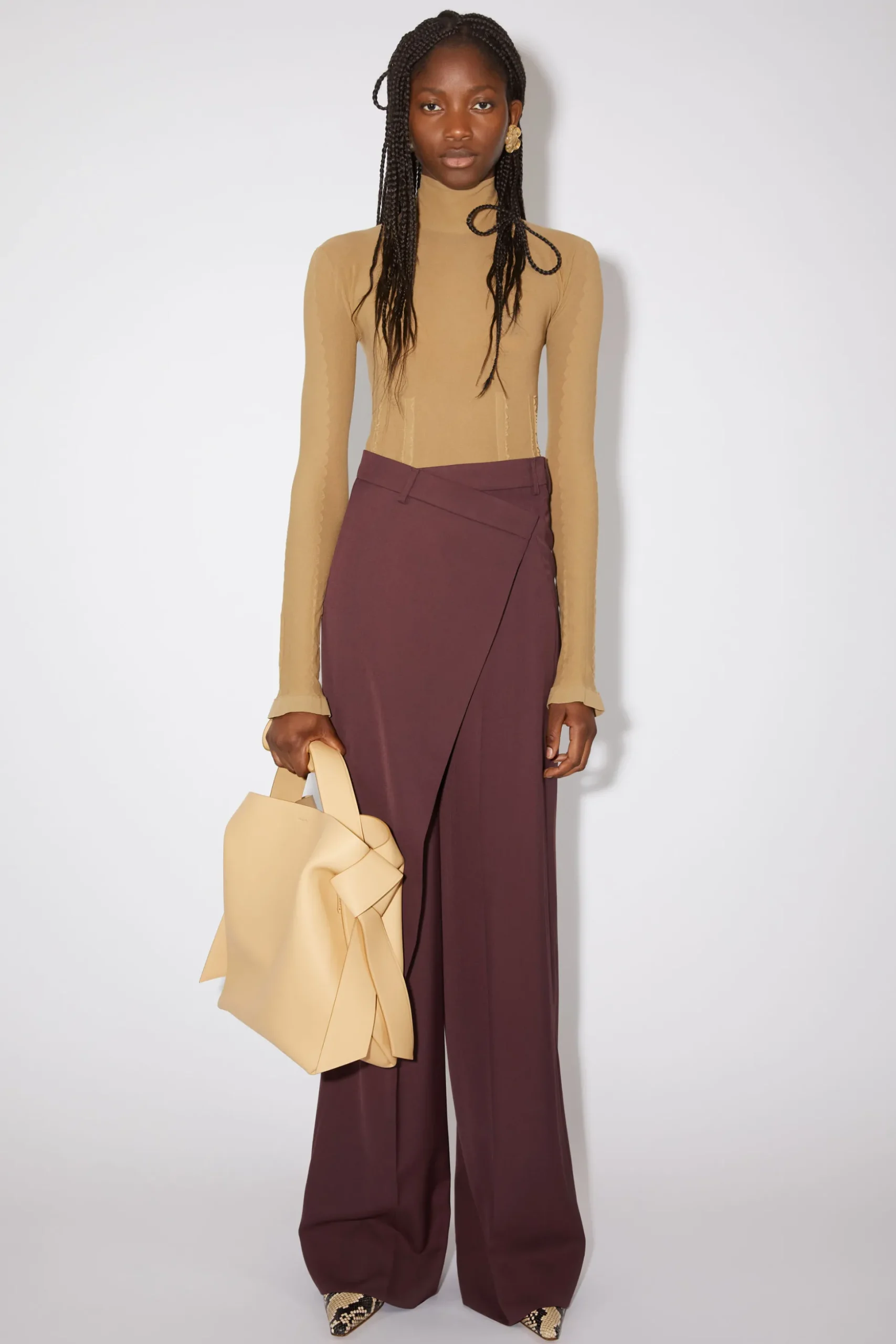 Elegante Wickelhose