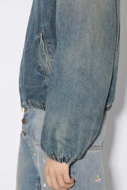 Gefutterte Denimjacke