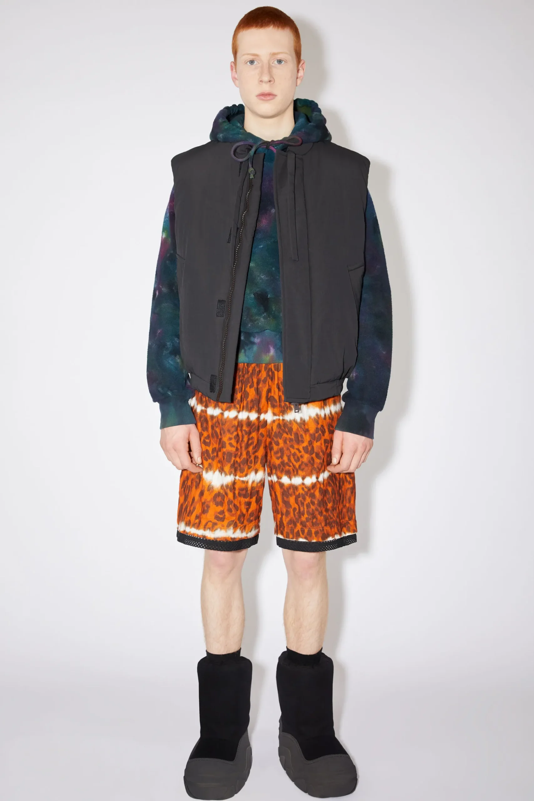 Gefutterte Weste Aus Nylon
