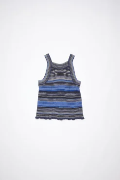 Geripptes Tank Top