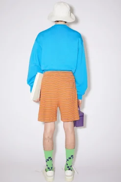 Gestreifte Shorts