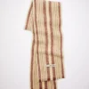 Gestreifter Schal Aus Woll-Mohair-Mix