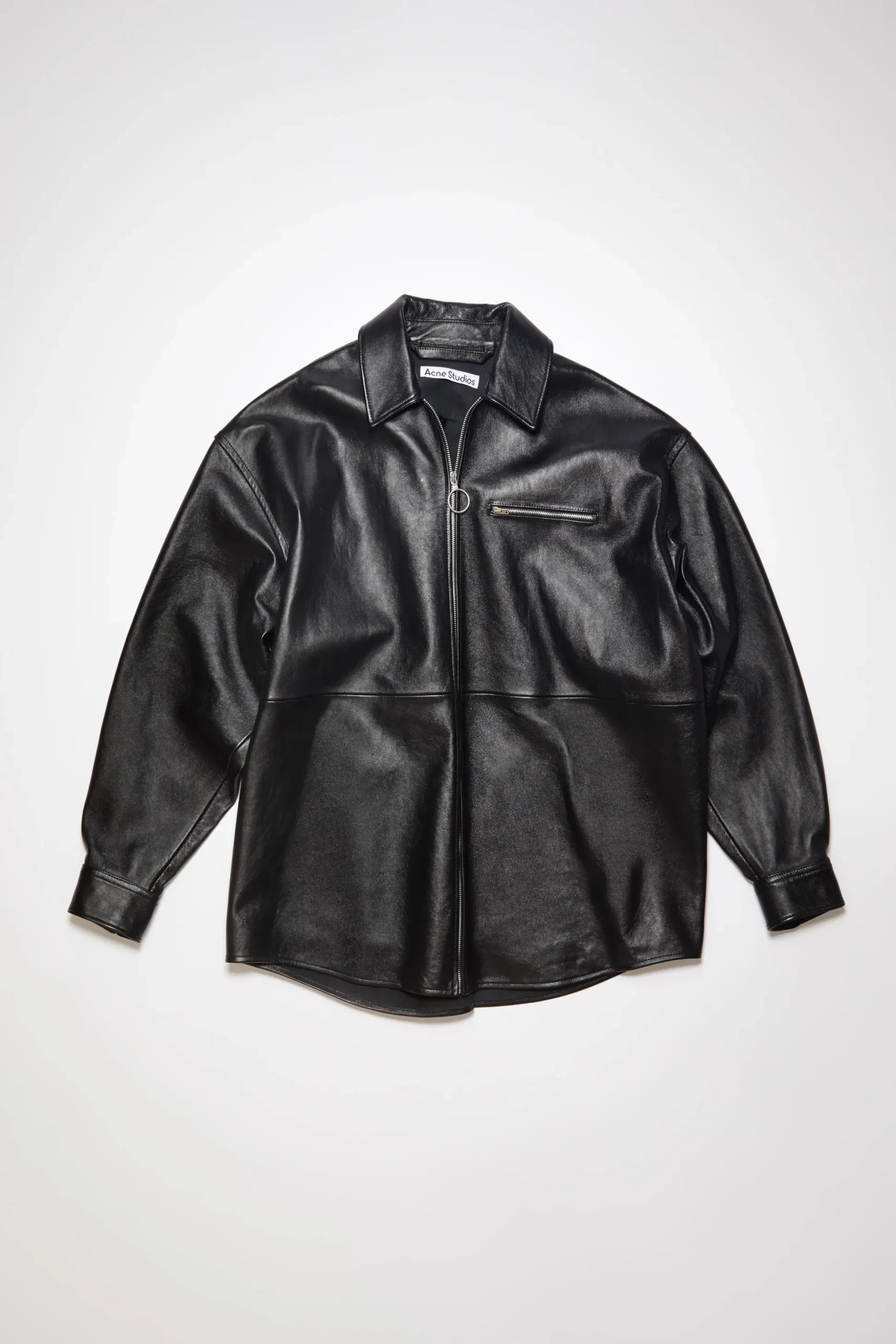 Hemdjacke Aus Leder