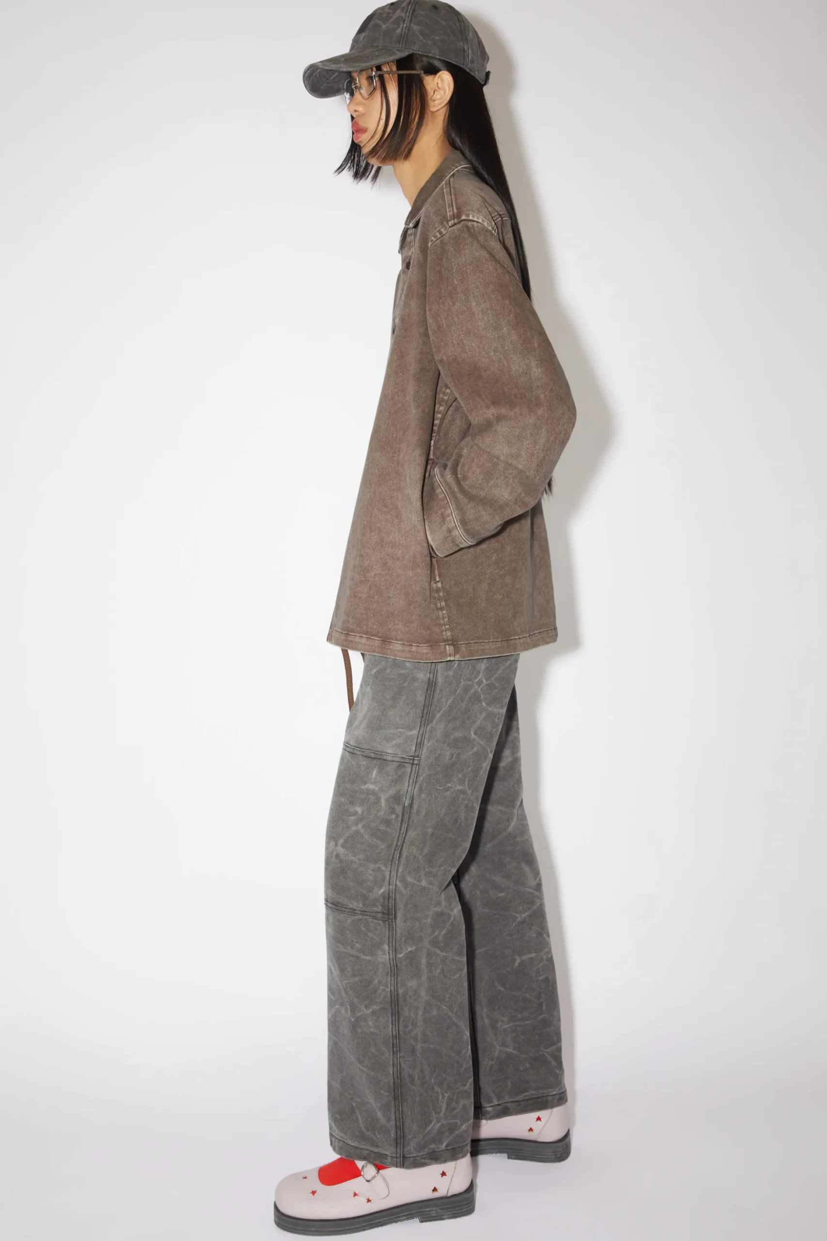 Hemdjacke Mit Face-Aufnaher