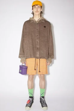 Hemdjacke Mit Face-Aufnaher