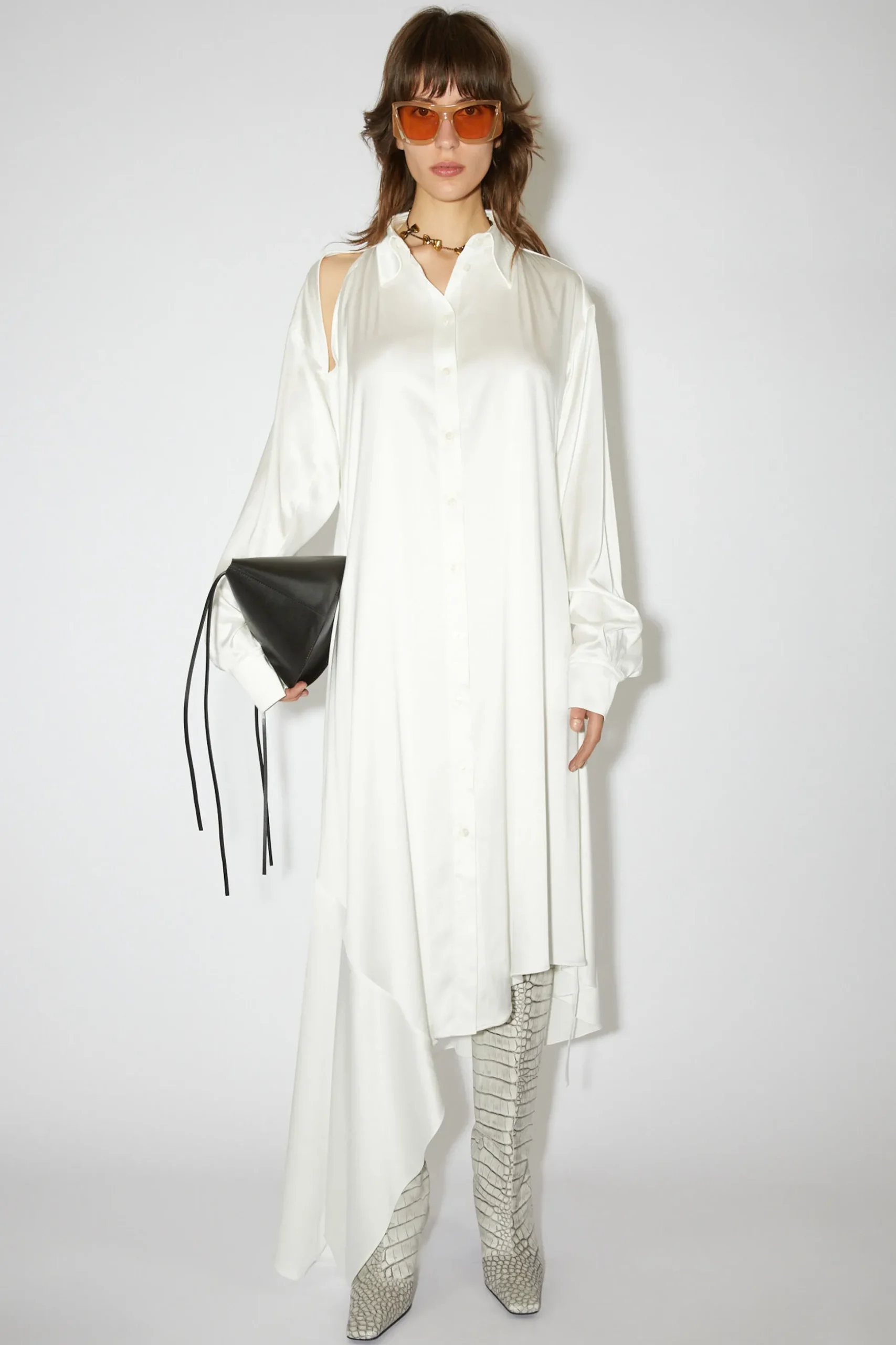 Hemdkleid Aus Satin