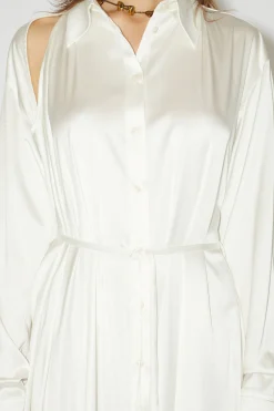 Hemdkleid Aus Satin