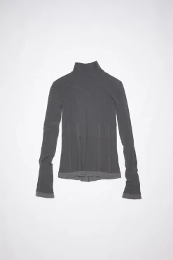 Hochgeschlossenes Armelloses Top