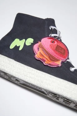 Hohe Sneakers Mit Print