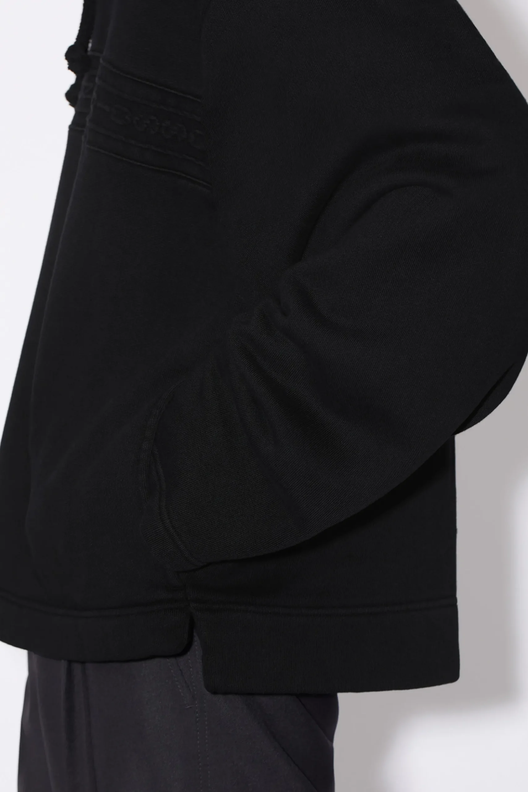 Hoodie Mit Logo-Tape