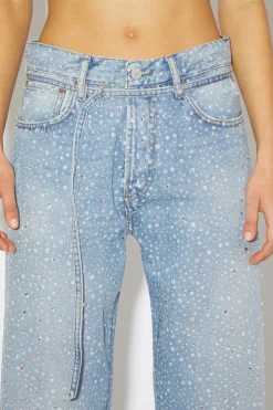 Jeans In Lockerer Passform – 1991 Toj Mit Strass
