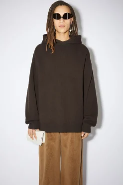 Kapuzen-Pullover Aus Wolle