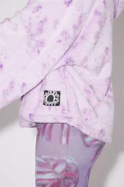 Kapuzen-Sweatshirt Aus Teddy-Stoff