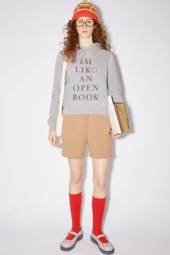 Kapuzen-Sweatshirt Mit Print