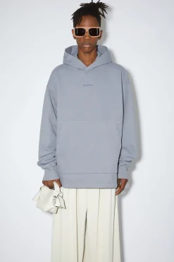 Kapuzen-Sweatshirt Mit Stempel-Logo