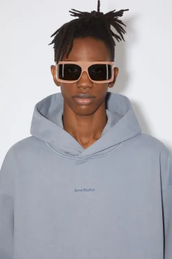Kapuzen-Sweatshirt Mit Stempel-Logo