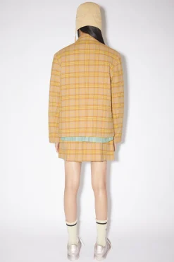 Karierter Blazer