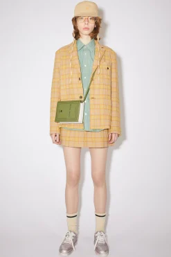 Karierter Blazer