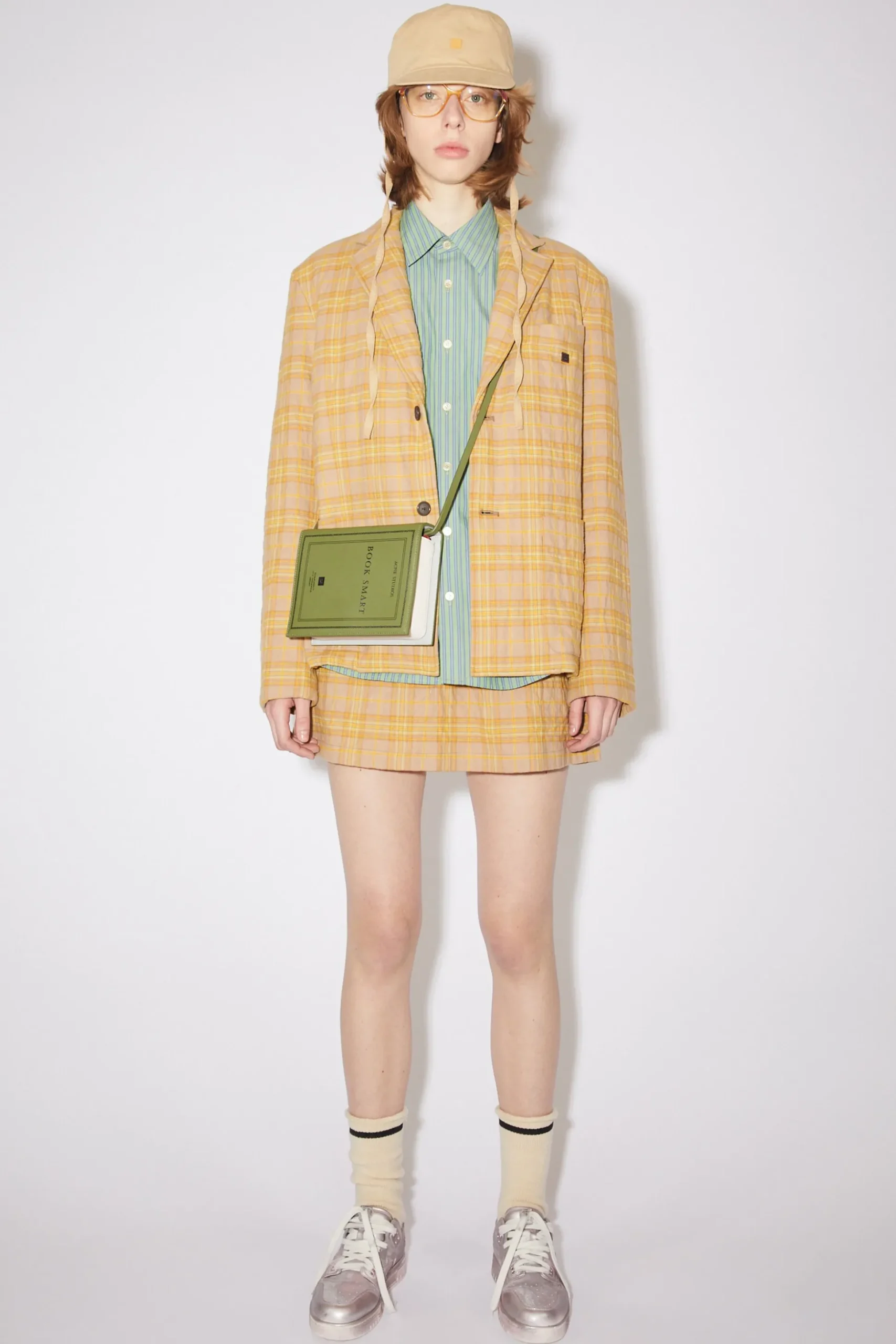 Karierter Blazer