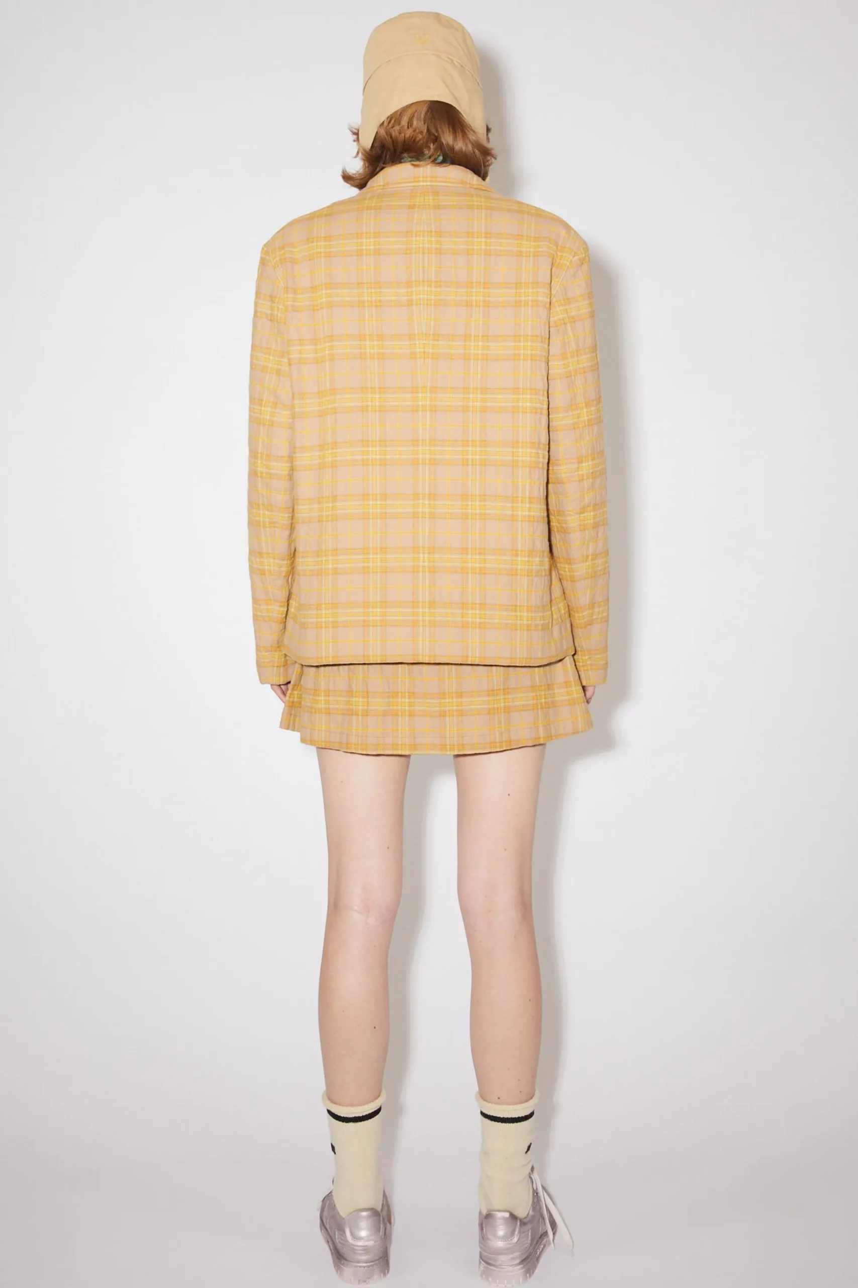Karierter Blazer