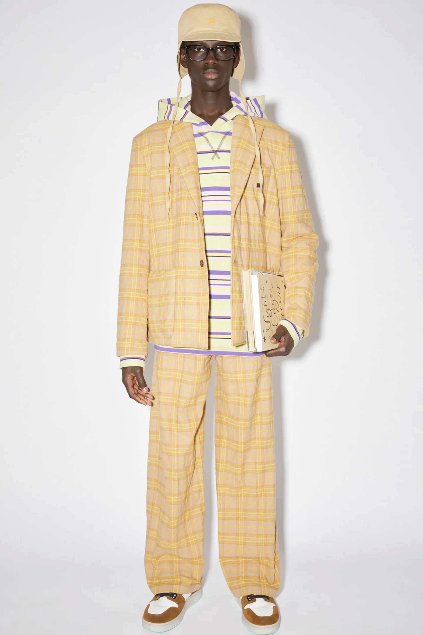 Karierter Blazer