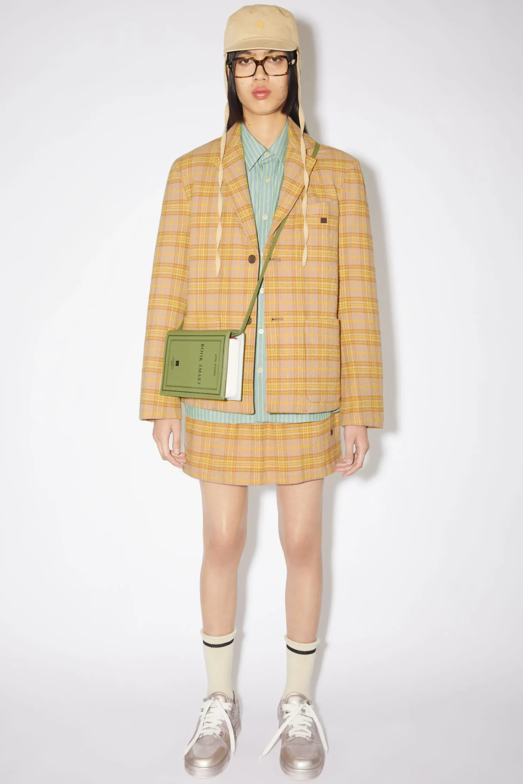 Karierter Blazer