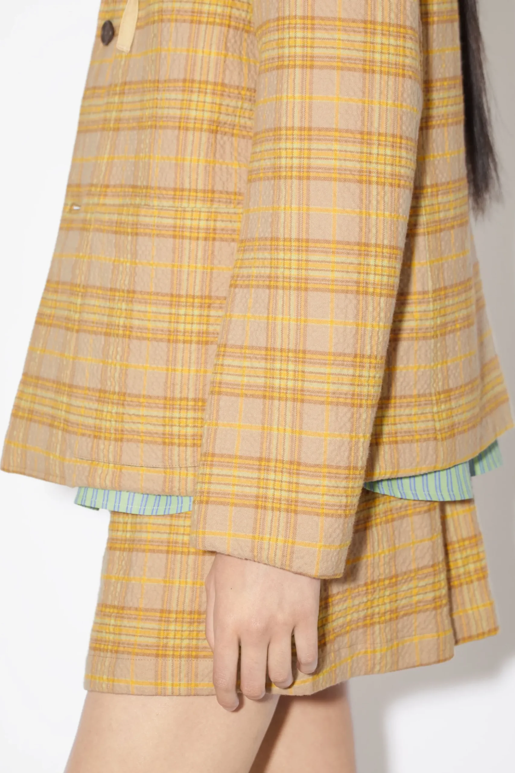 Karierter Blazer