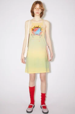 Kleid Mit Siebdruck