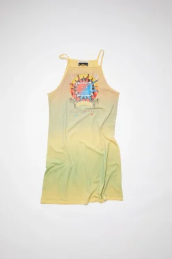Kleid Mit Siebdruck