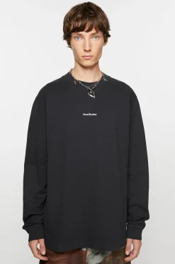 Langarmliges Logo-T-Shirt