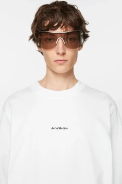 Langarmliges Logo-T-Shirt