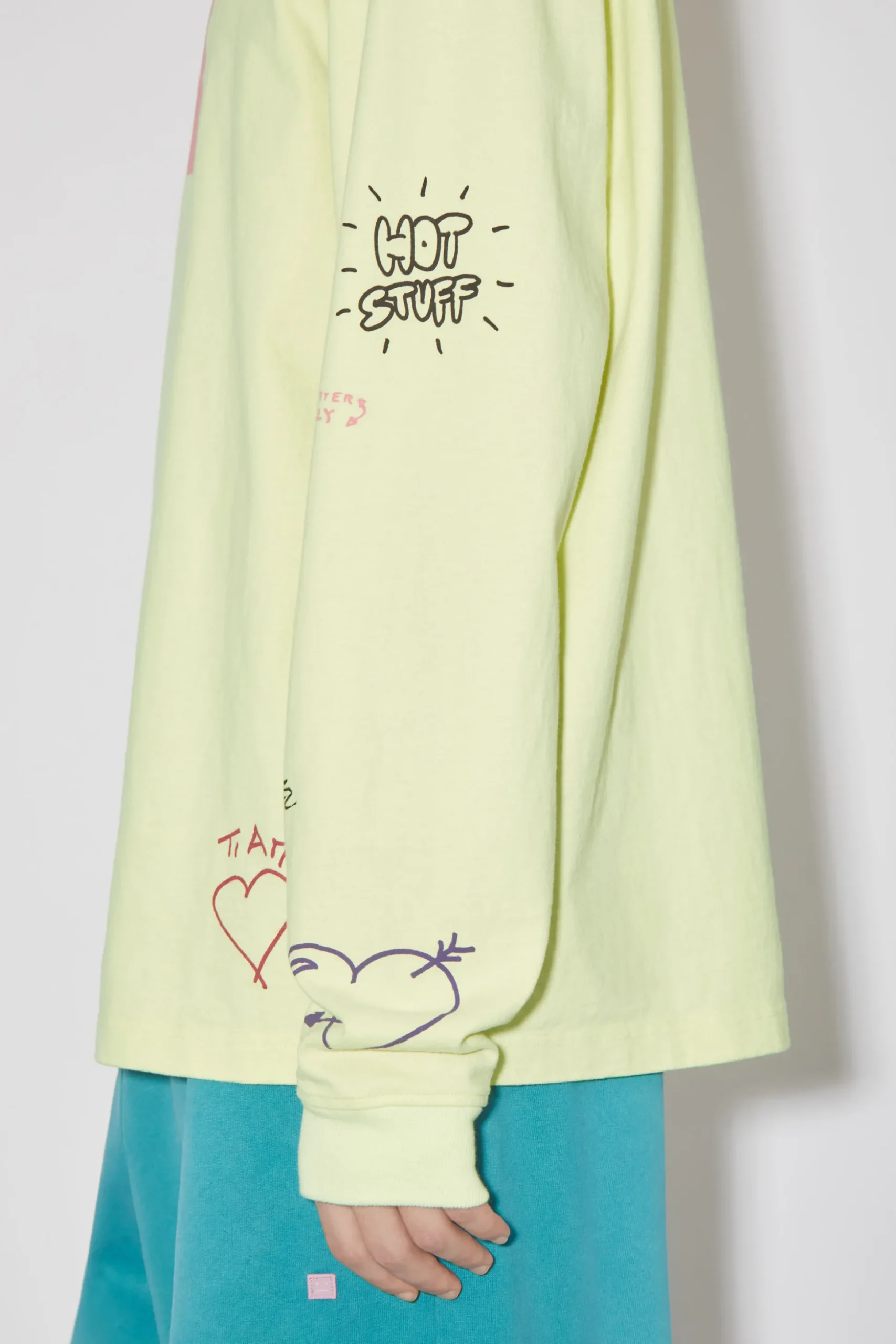 Langarmliges T-Shirt Mit Print