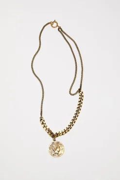 Lange Halskette Mit Munzanhanger