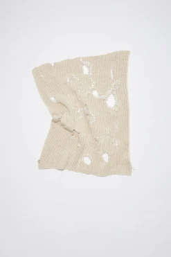 Latzkragen In Distressed-Optik