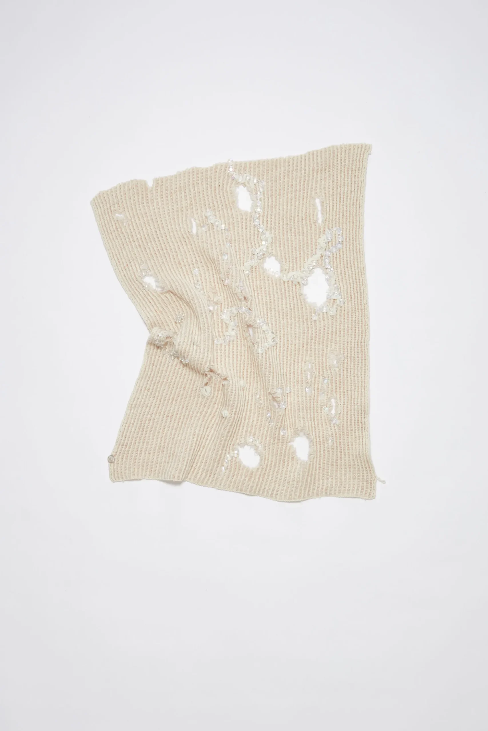 Latzkragen In Distressed-Optik
