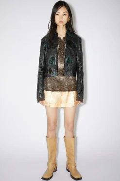 Lederjacke
