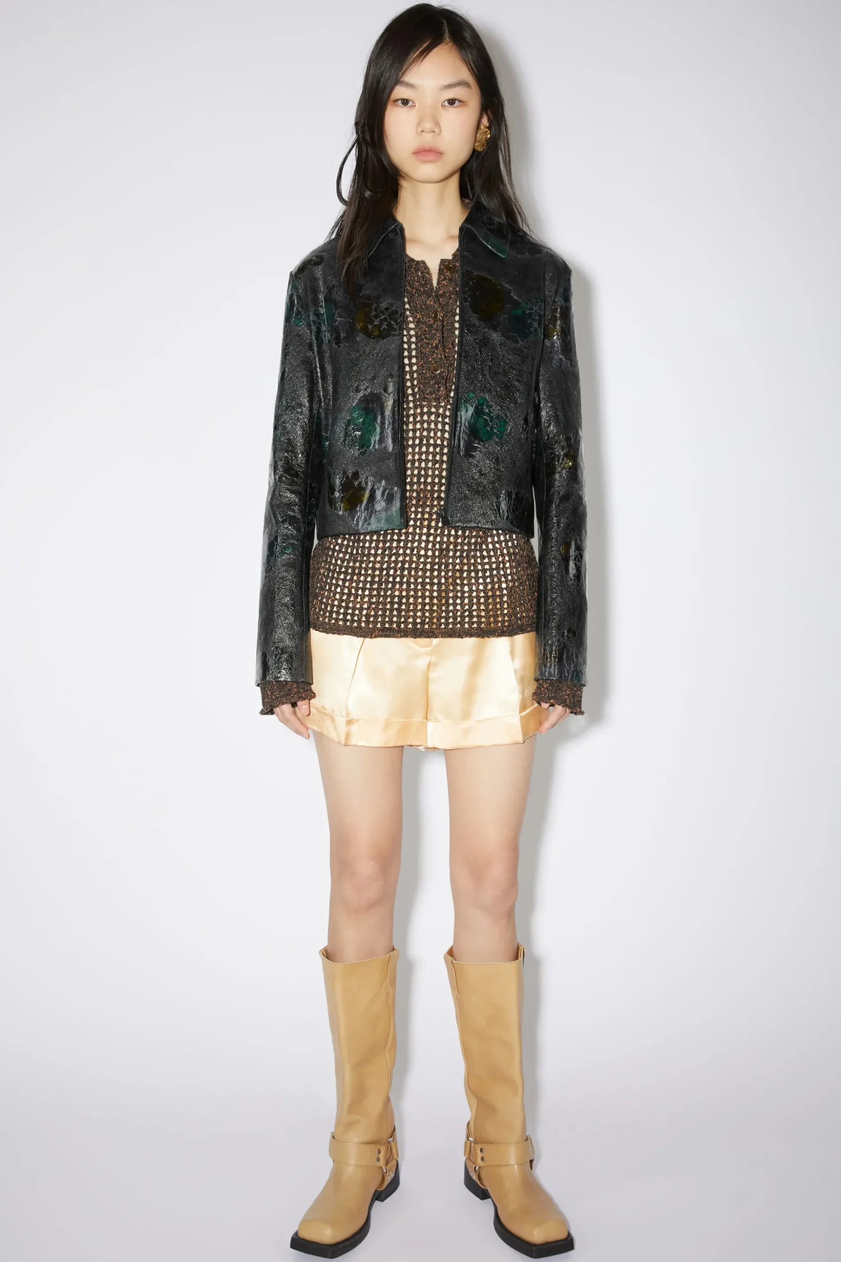 Lederjacke