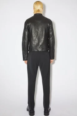 Lederjacke Im Used-Look